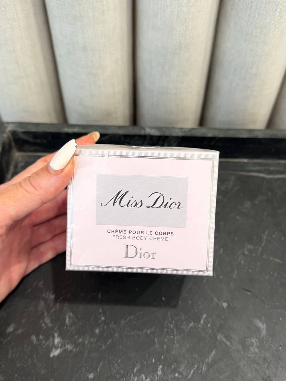 Dior Miss Dior Fresh Body Crème — Pale Pink Box